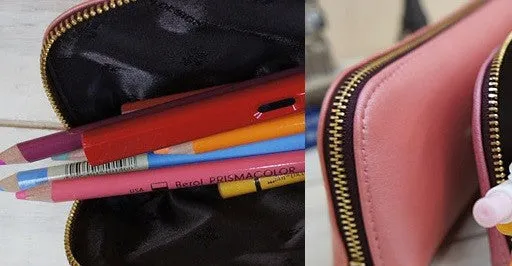 Leather Pencil Case Paris