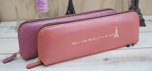 Leather Pencil Case Paris