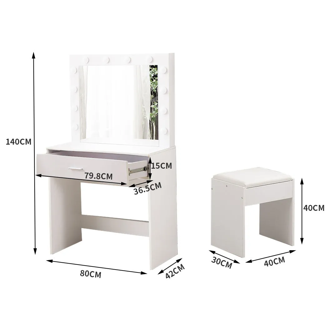 Levede Dressing Table Set Makeup Mirror