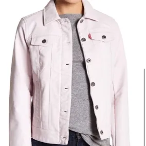 Levi’s Rose Faux Leather Trucker Jacket