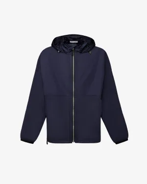 Light Nylon Wind Jacket Blue