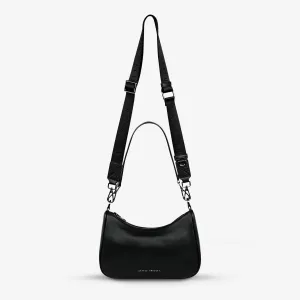 Look Both Ways Bag | Black Leather