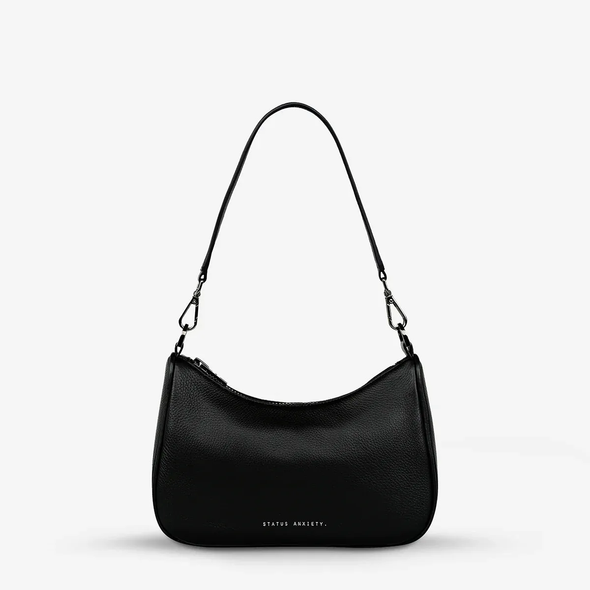 Look Both Ways Bag | Black Leather
