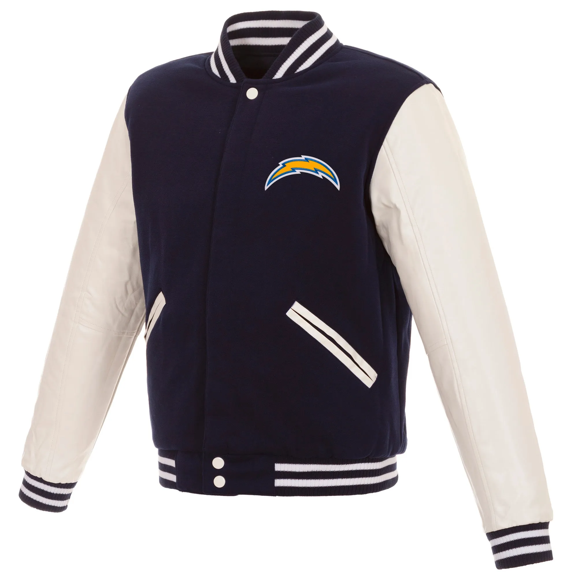 Los Angeles Chargers Reversible Varsity Jacket