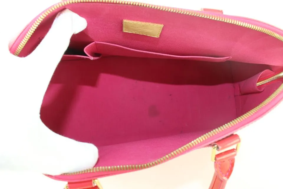 Louis Vuitton Alma GM Rose Indien Alma GM Bowler Bag 232lvs56