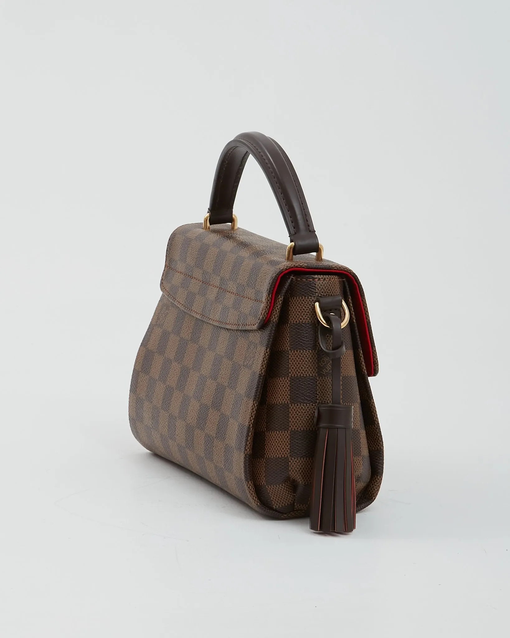 Louis Vuitton Damier Ebene Canvas Croisette Crossbody Bag