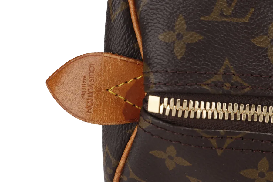 LOUIS VUITTON KEEPALL 55 MONOGRAM CANVAS GOLD HARDWARE WITH DUST COVER
