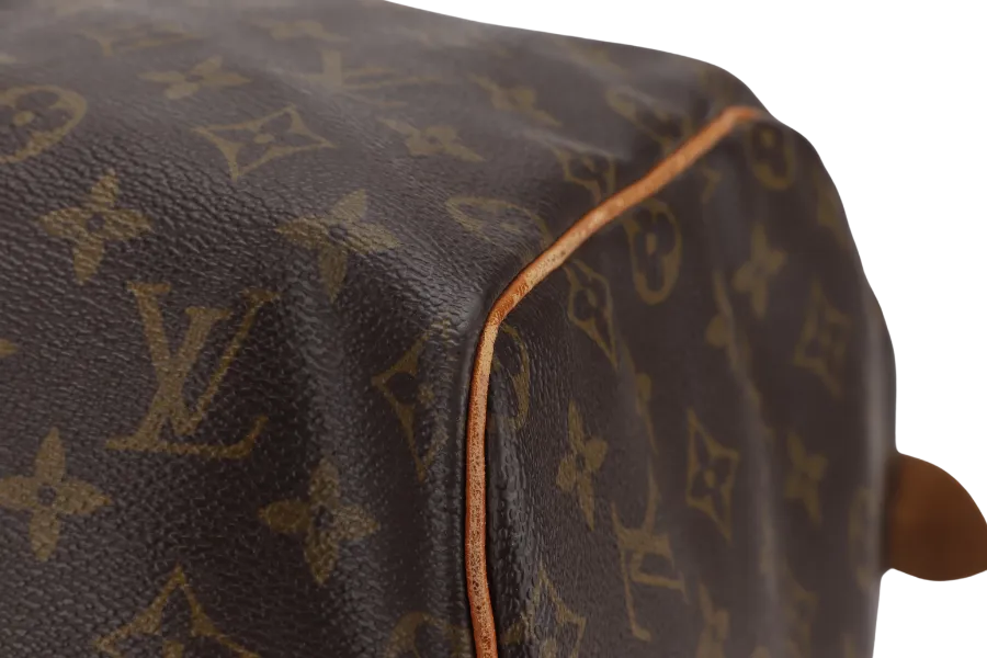 LOUIS VUITTON KEEPALL 55 MONOGRAM CANVAS GOLD HARDWARE WITH DUST COVER