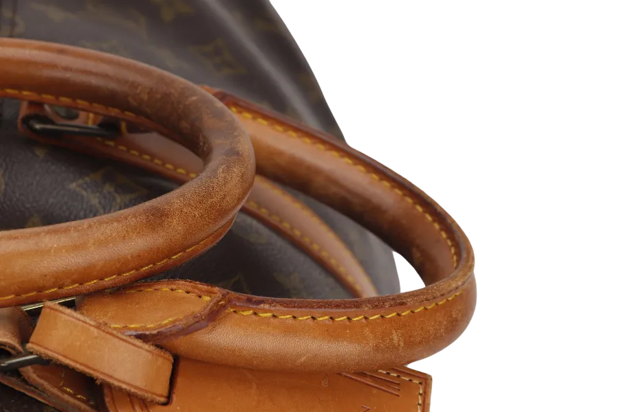 LOUIS VUITTON KEEPALL 55 MONOGRAM CANVAS GOLD HARDWARE WITH DUST COVER
