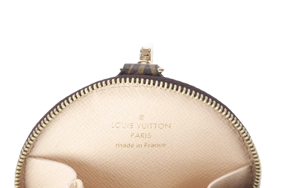 LOUIS VUITTON MAXI MULTI POCHETTE (M58980) BLACK AND FUCHSIA NYLON PILLOW MONOGRAM WITH GOLD CHAIN , STRAP WITH DUST COVER