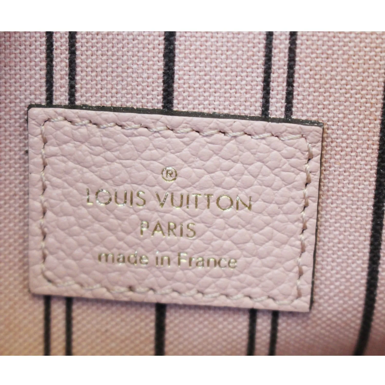 LOUIS VUITTON Metis Pochette Empreinte Crossbody Bag Rose Poudre