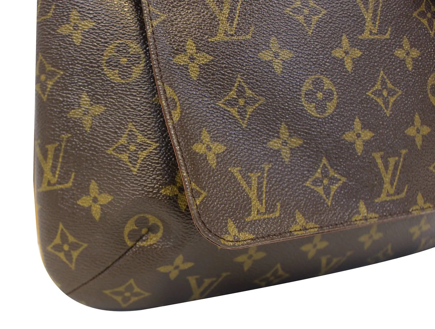 LOUIS VUITTON Monogram Canvas Musette Brown Crossbody Bag