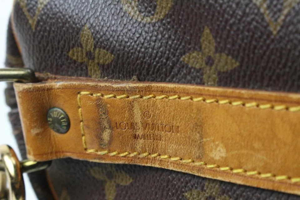 Louis Vuitton Monogram Keepall Bandouliere 55 Duffle Bag with Strap 83lk411s