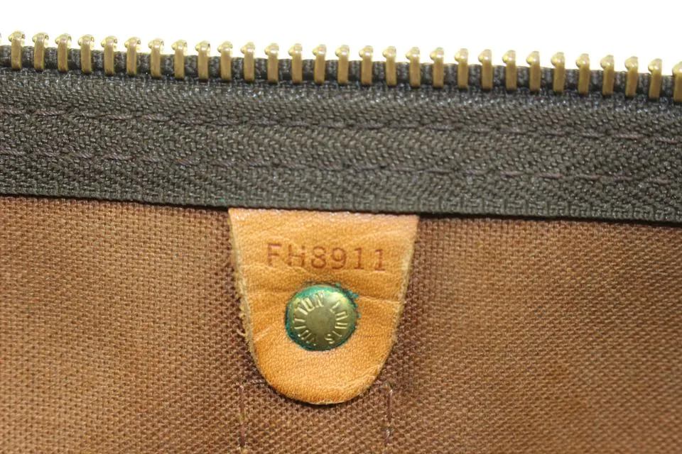 Louis Vuitton Monogram Keepall Bandouliere 55 Duffle Bag with Strap 83lk411s