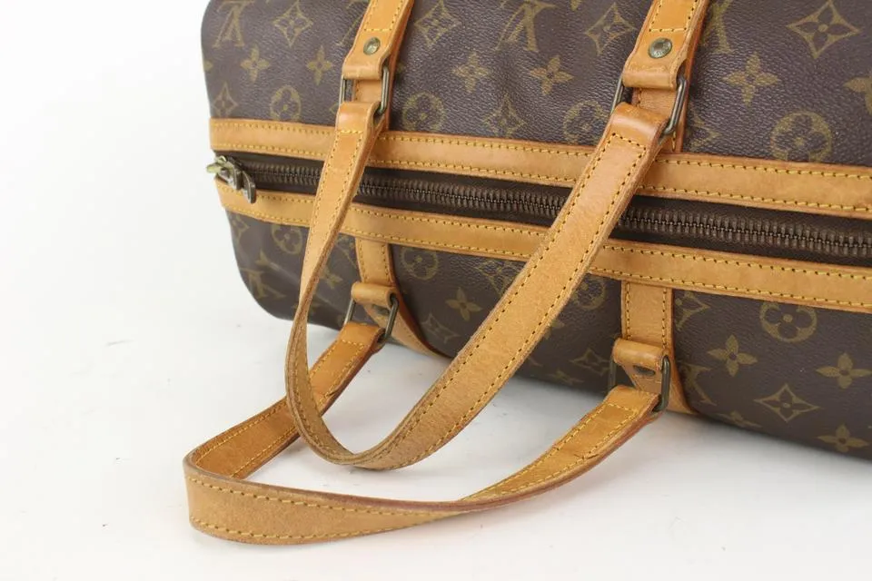 Louis Vuitton Monogram Sac Souple Boston Bag 910lv6