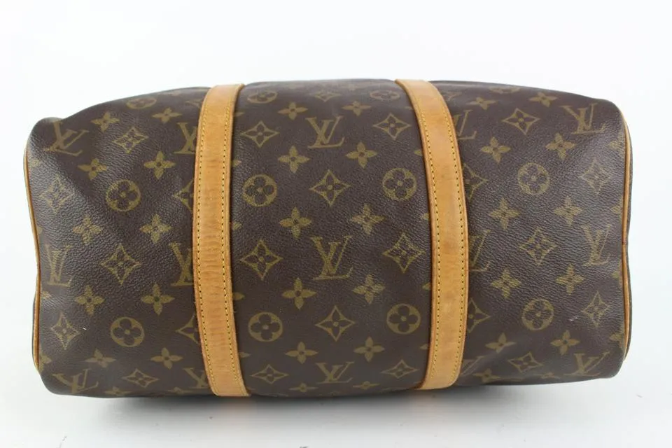 Louis Vuitton Monogram Sac Souple Boston Bag 910lv6