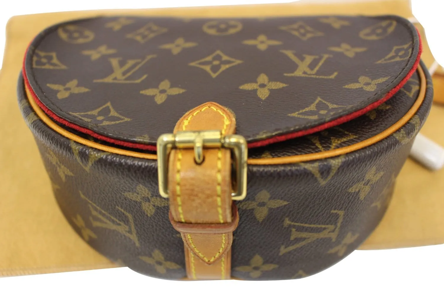 LOUIS VUITTON Monogram Tambourine Shoulder Crossbody Bag