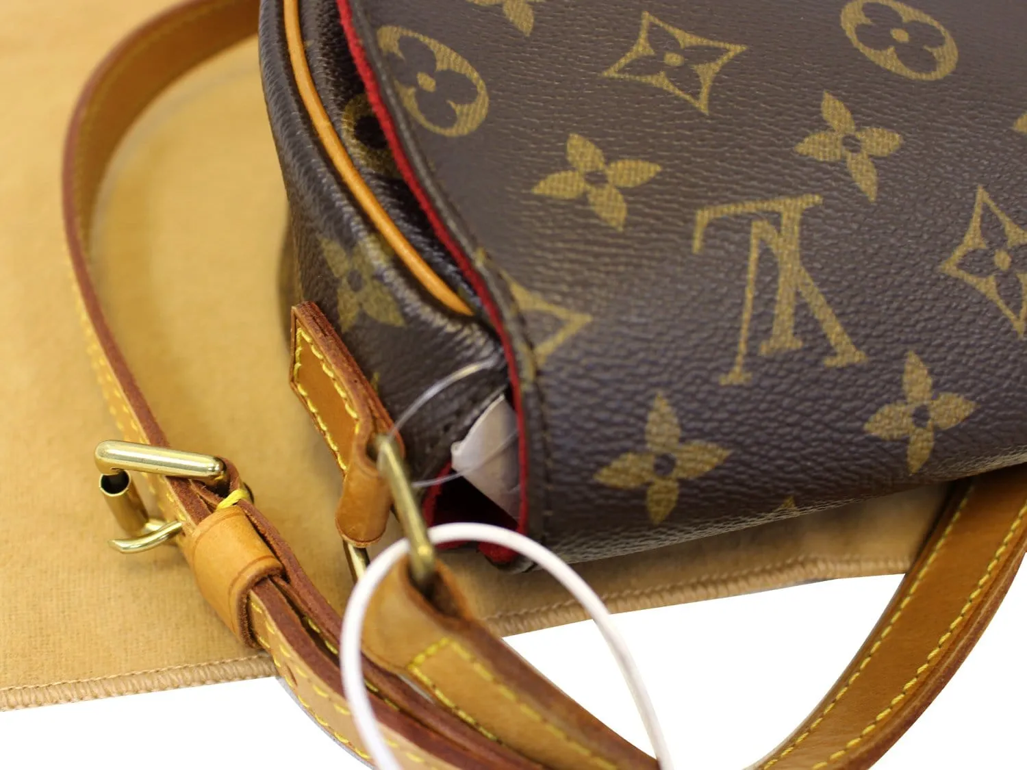 LOUIS VUITTON Monogram Tambourine Shoulder Crossbody Bag