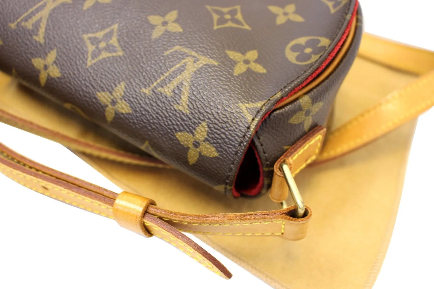 LOUIS VUITTON Monogram Tambourine Shoulder Crossbody Bag