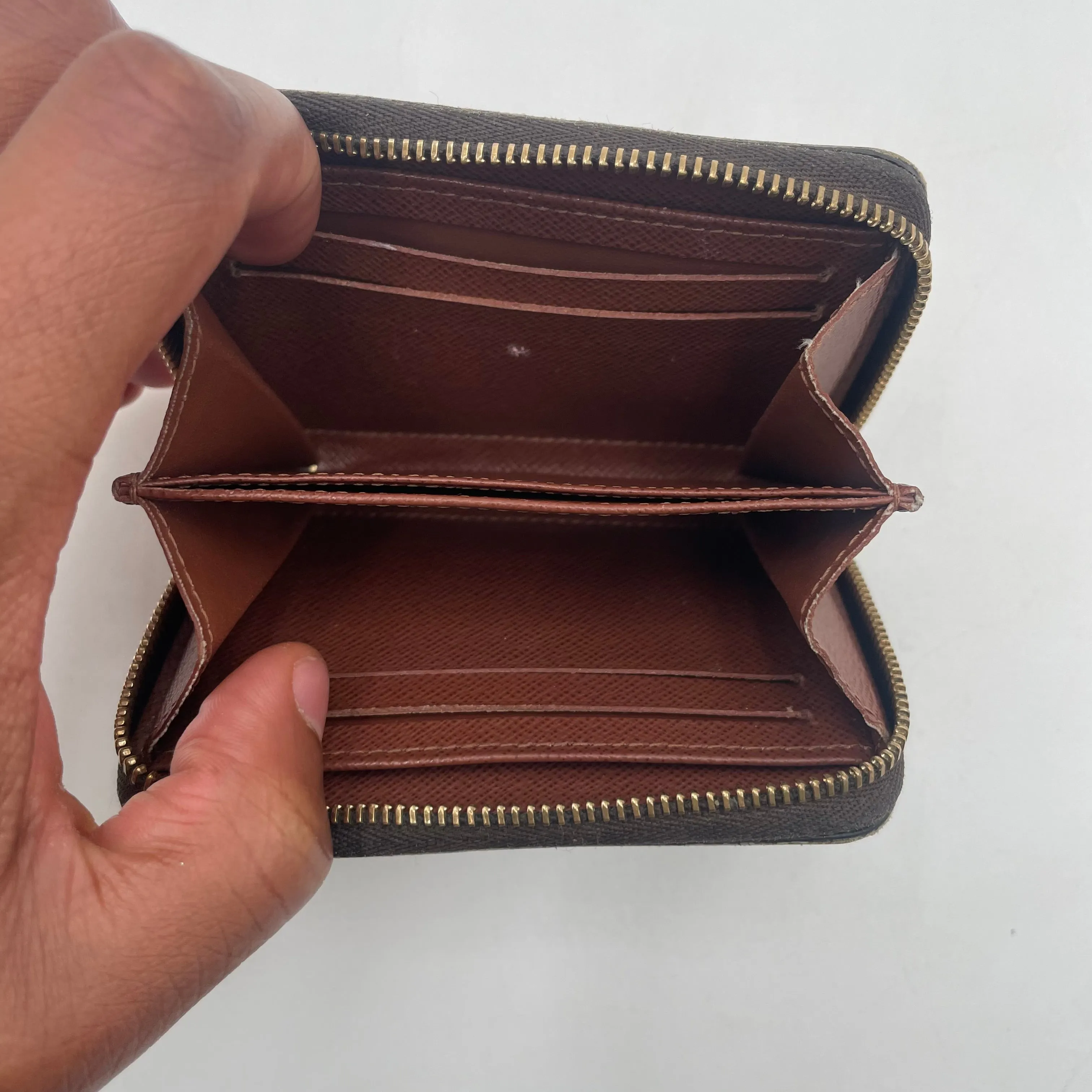 Louis Vuitton Monogram Zip Wallet