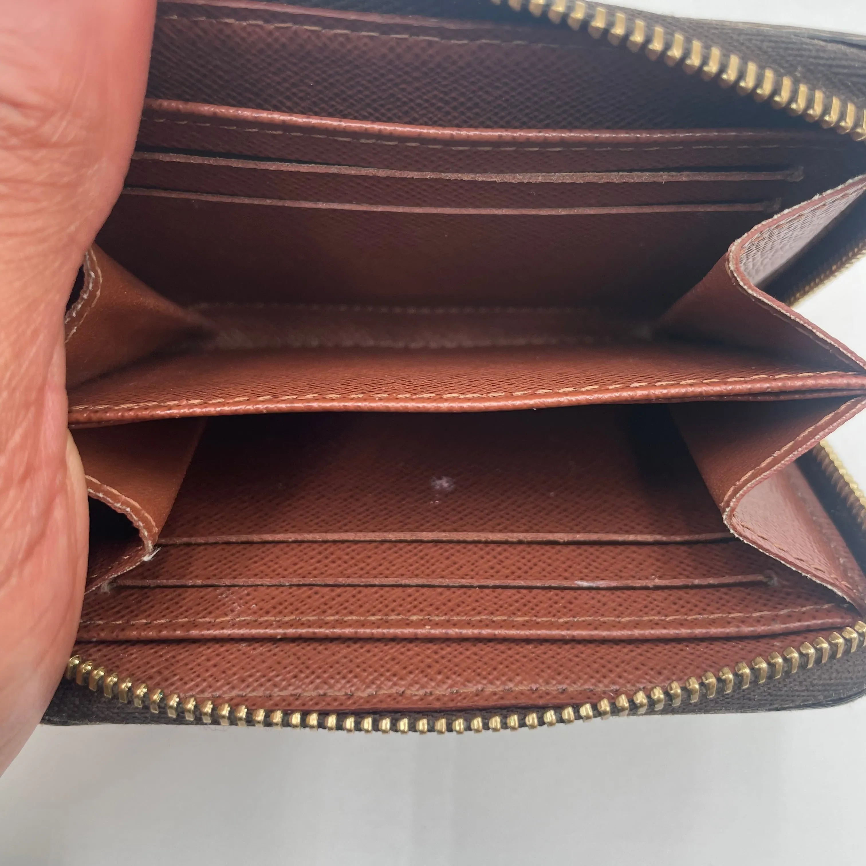 Louis Vuitton Monogram Zip Wallet