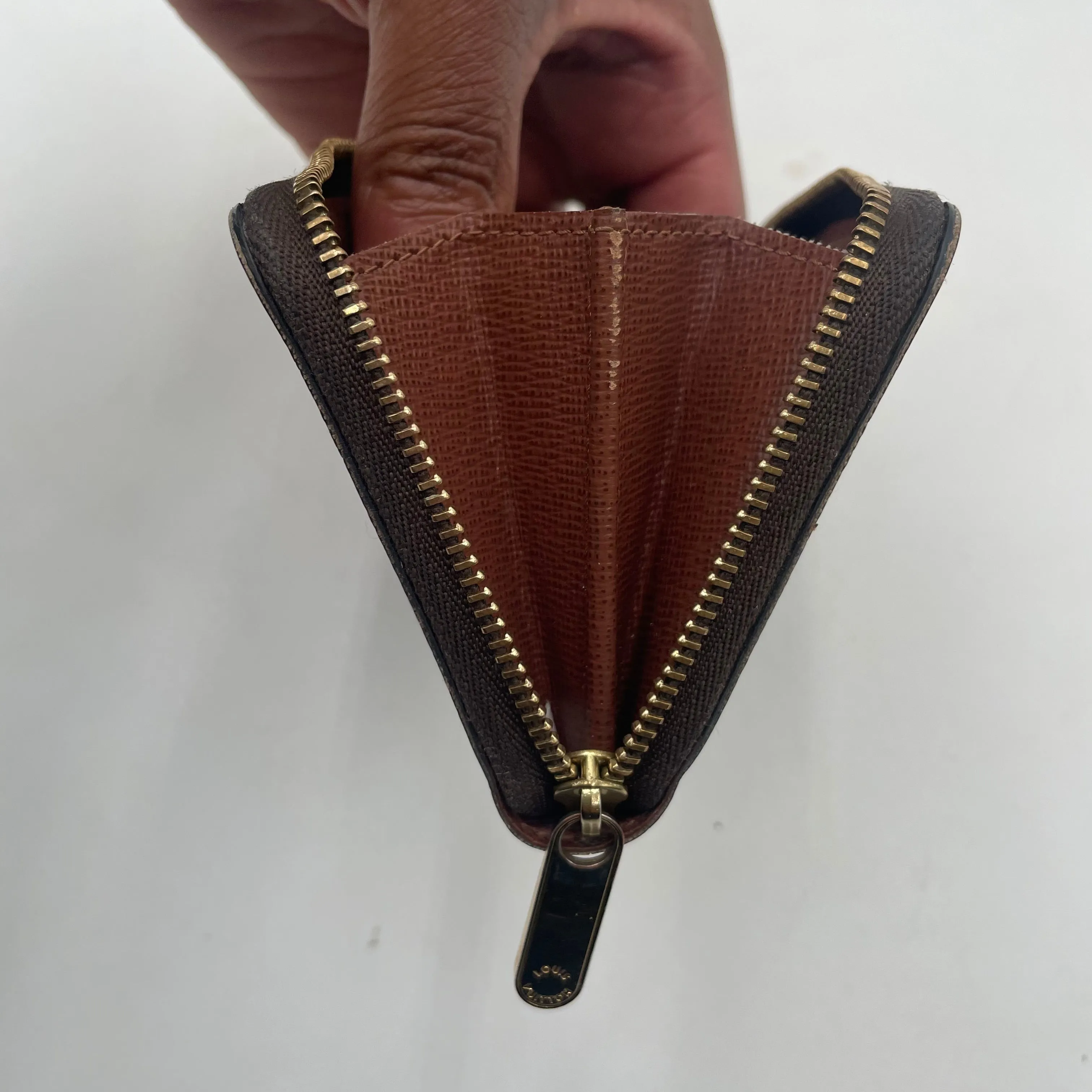 Louis Vuitton Monogram Zip Wallet
