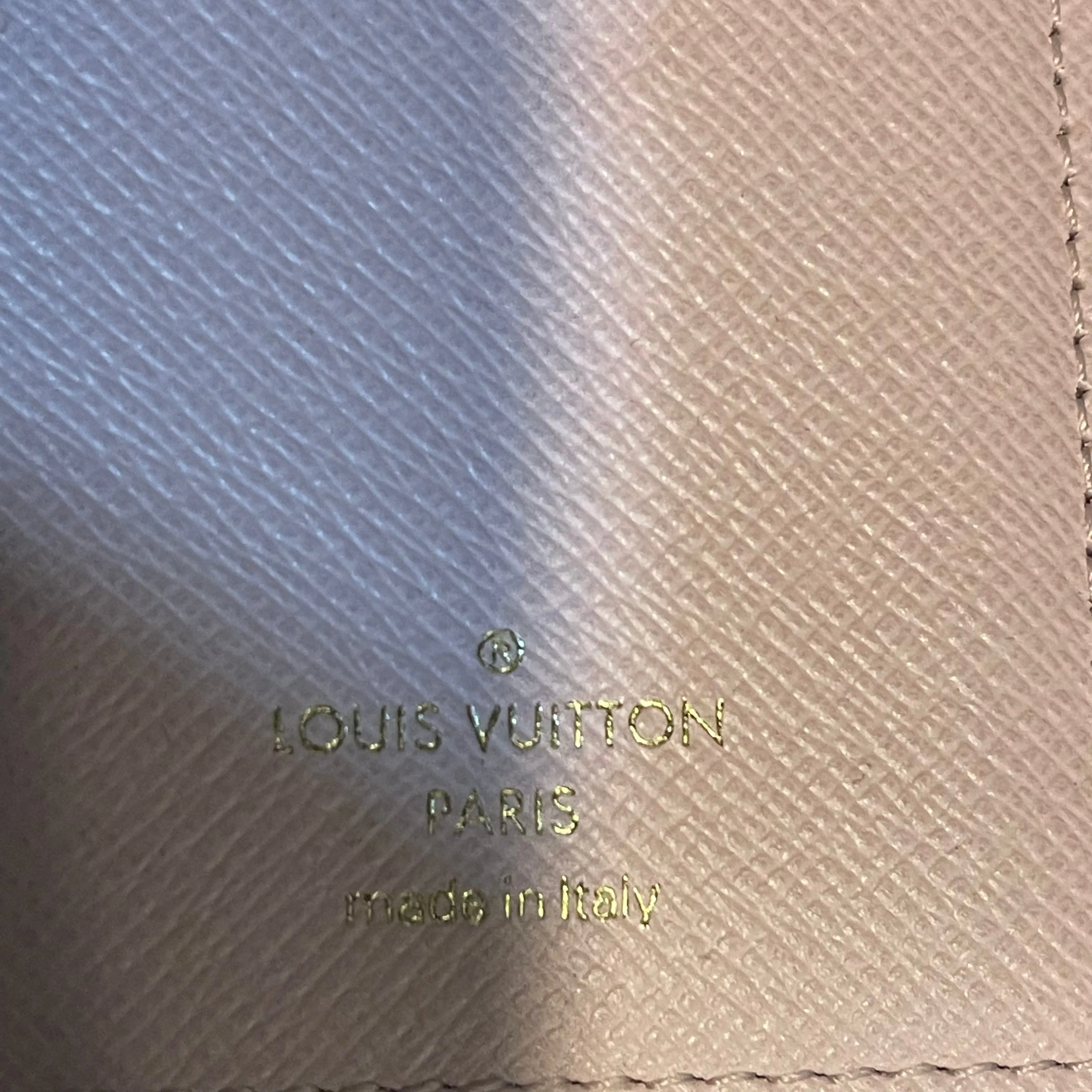 Louis Vuitton Pink/Yellow Wallet