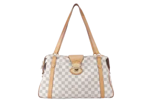 LOUIS VUITTON STRESA PM (N42220) DAMIER AZUR GOLD HARDWARE NO DUST COVER
