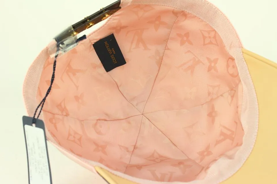 Louis Vuitton Wild at Heart Pink Monogram Cap Ou Pas Baseball Hat 198lv83