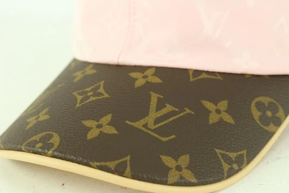 Louis Vuitton Wild at Heart Pink Monogram Cap Ou Pas Baseball Hat 198lv83