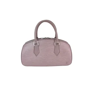 LOUIS VUITTON Epi Jasmin Grey Leather Hand Bag