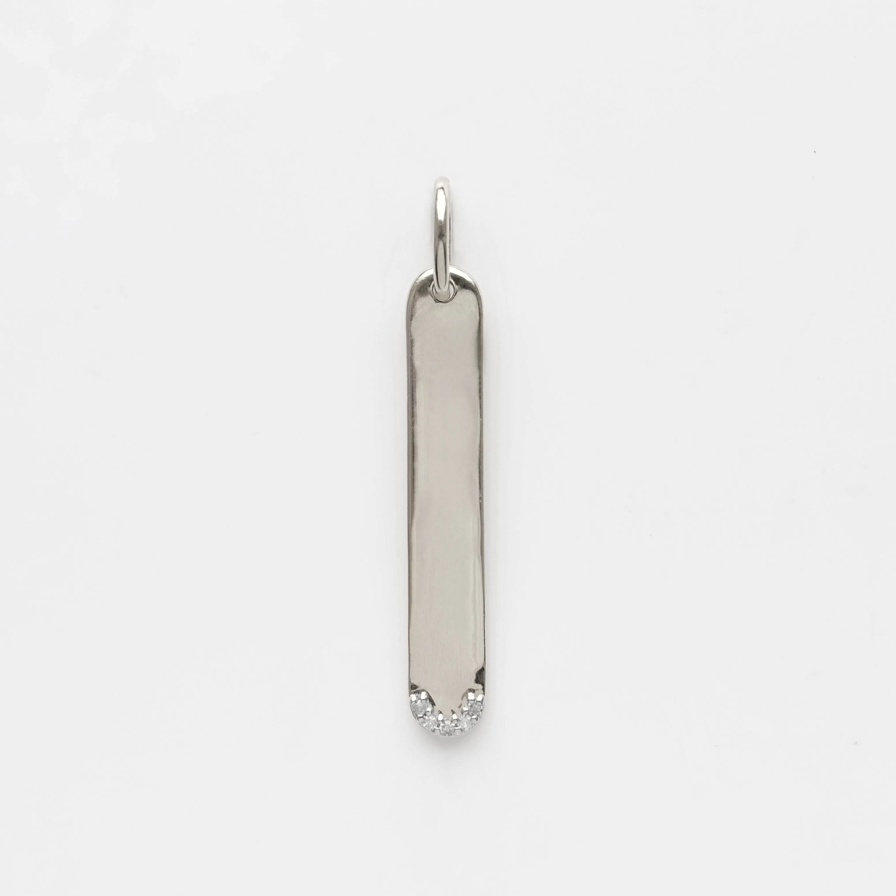 Louise Thompson Lucky Diamond Tag Charm