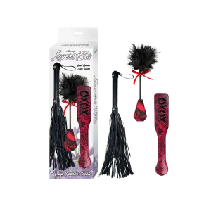 LOVERS KITS WHIP, TICKLE & PADDLE