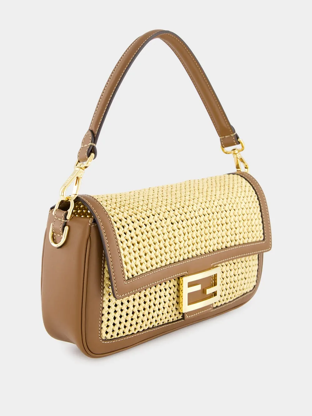 Macramé Baguette Bag