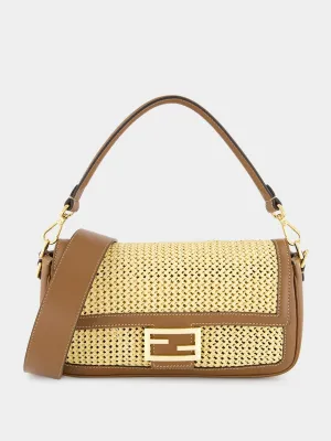Macramé Baguette Bag