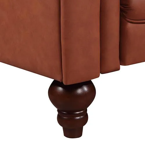 Madeline 3 Seater Brown