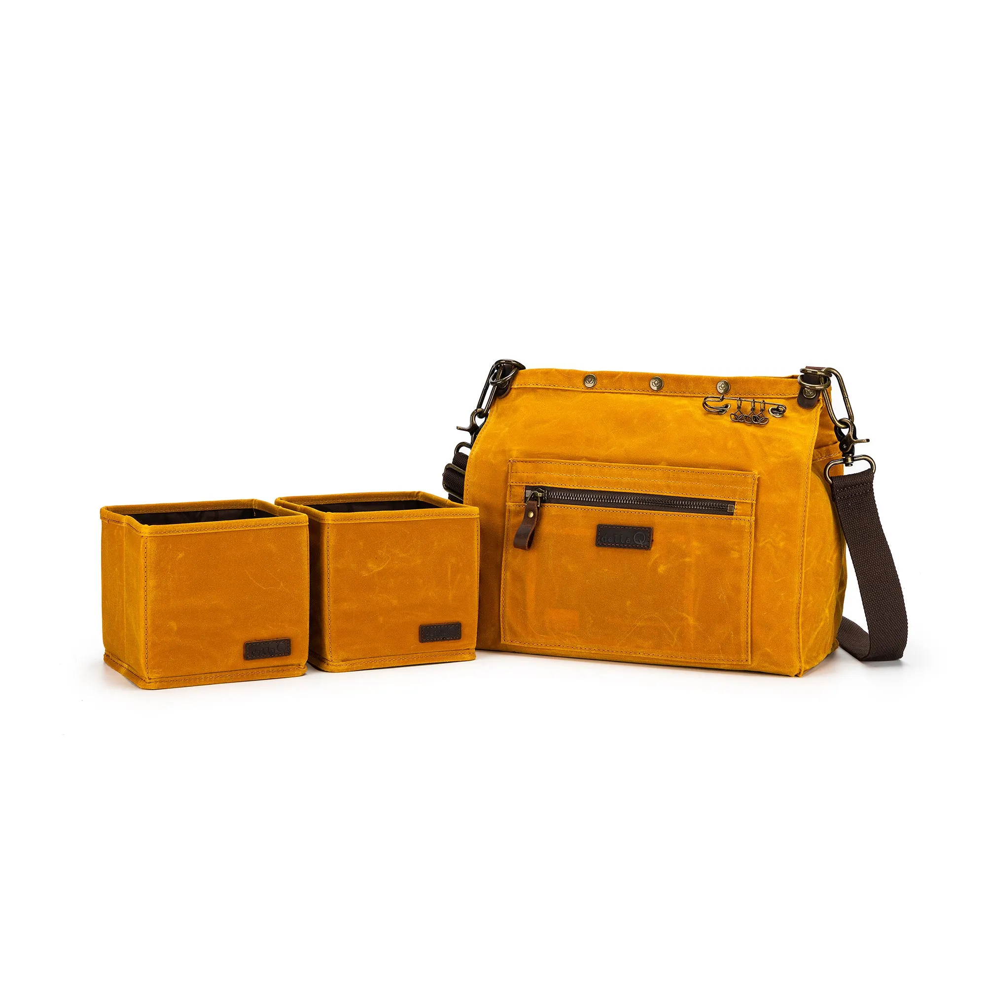 Maker's Canvas Rucksack | Mustard