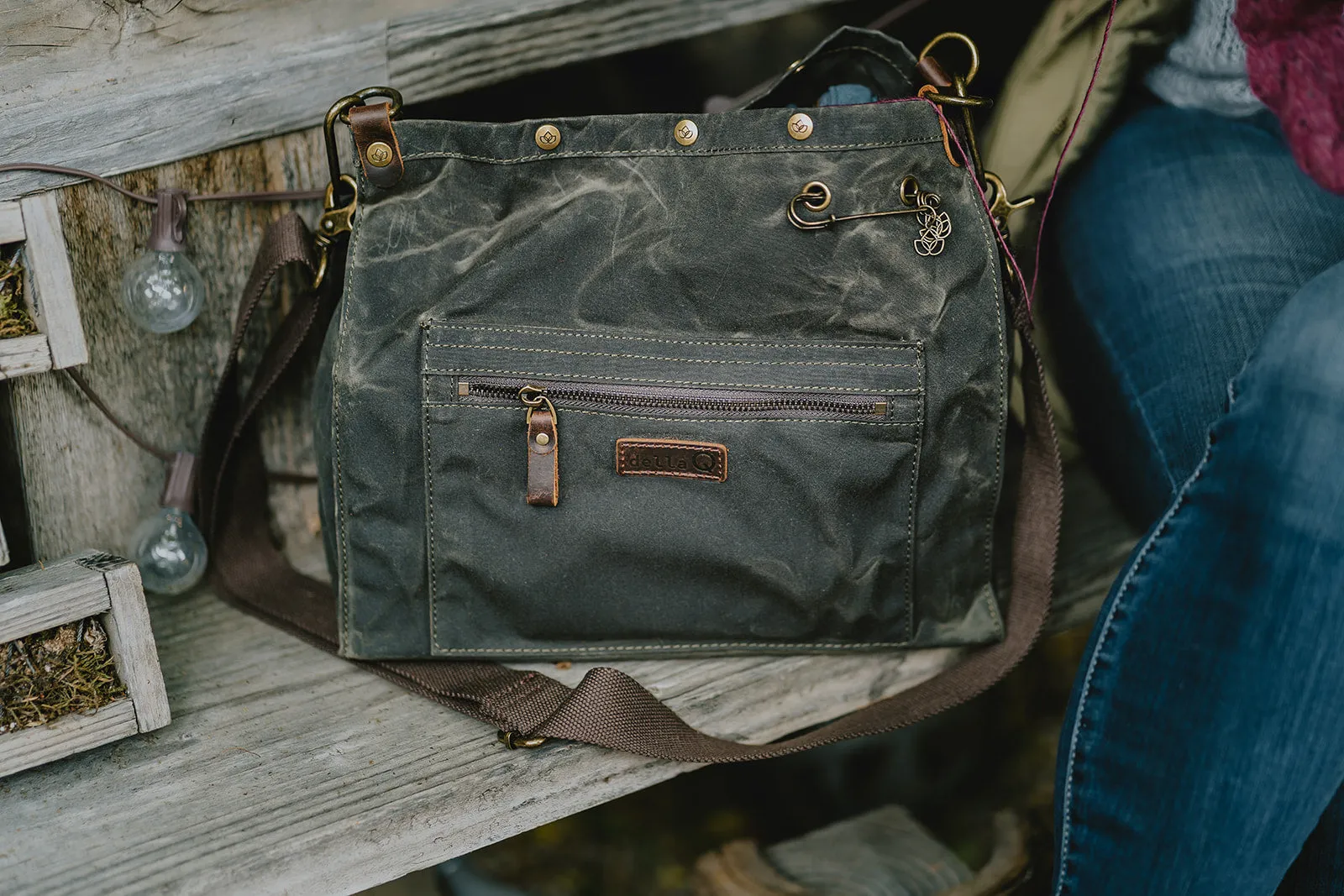 Maker's Canvas Rucksack | Mustard