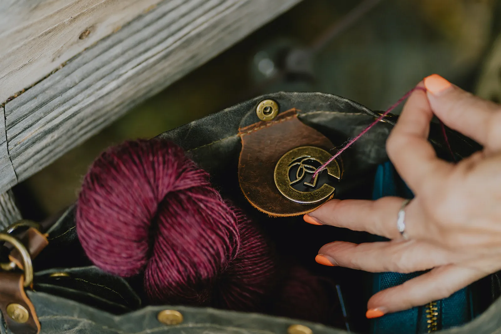 Maker's Canvas Rucksack | Mustard