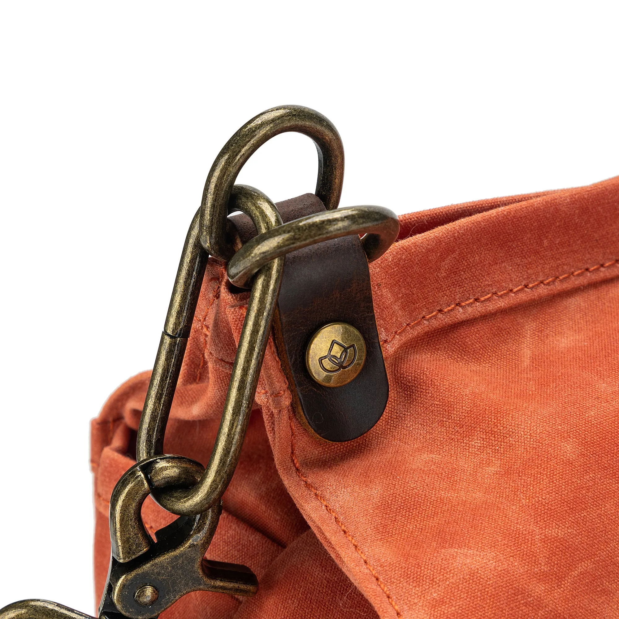 Maker's Canvas Rucksack | Orange