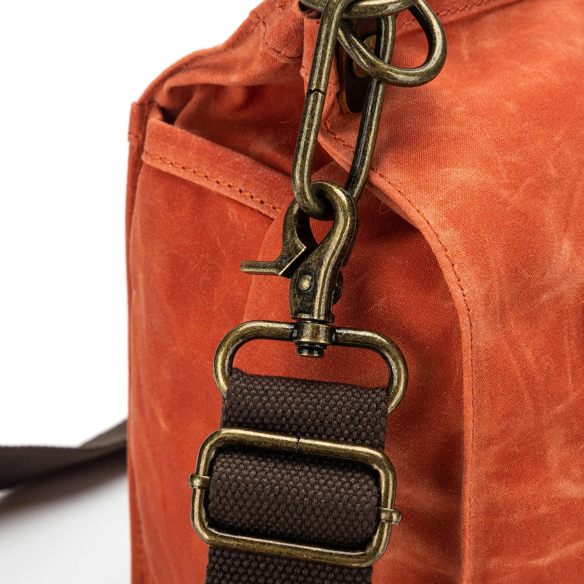 Maker's Canvas Rucksack | Orange