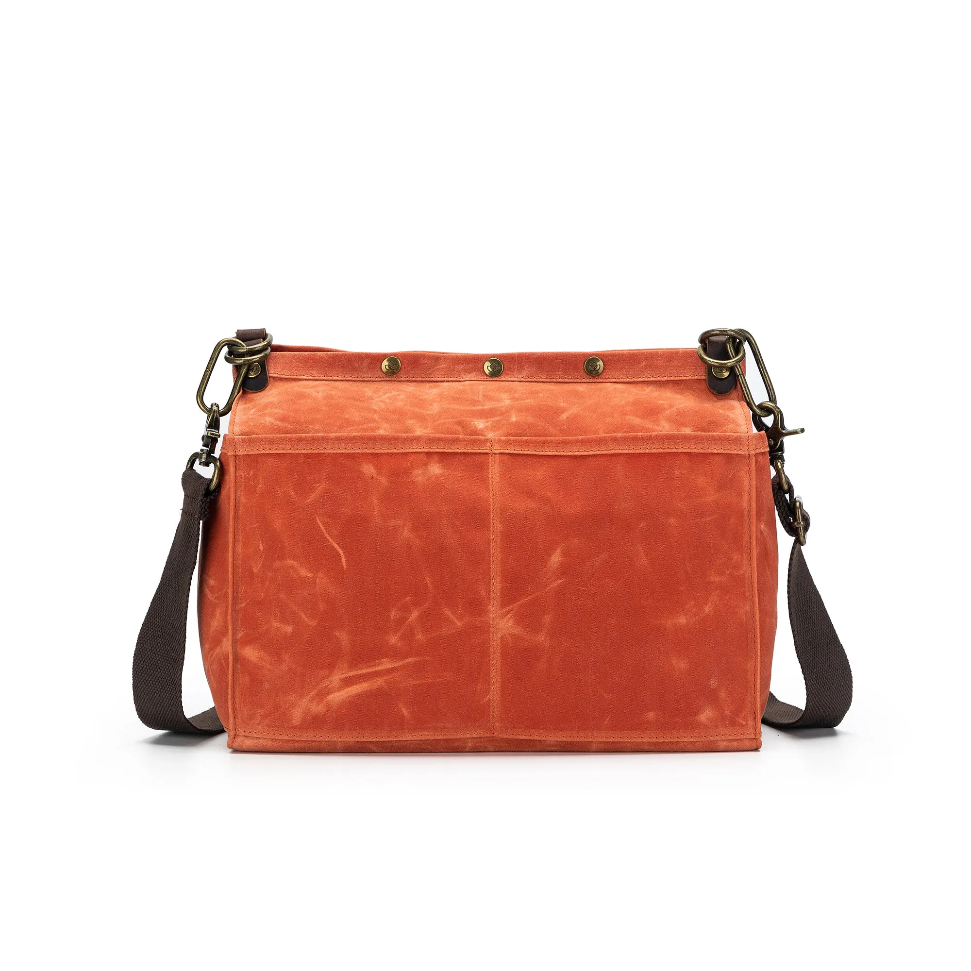 Maker's Canvas Rucksack | Orange