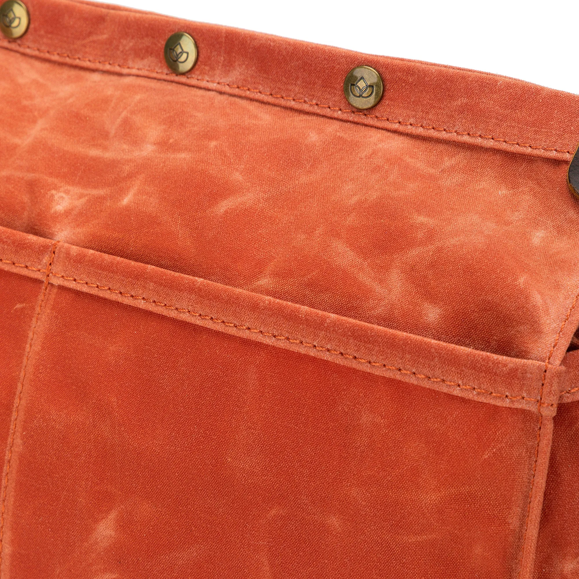 Maker's Canvas Rucksack | Orange