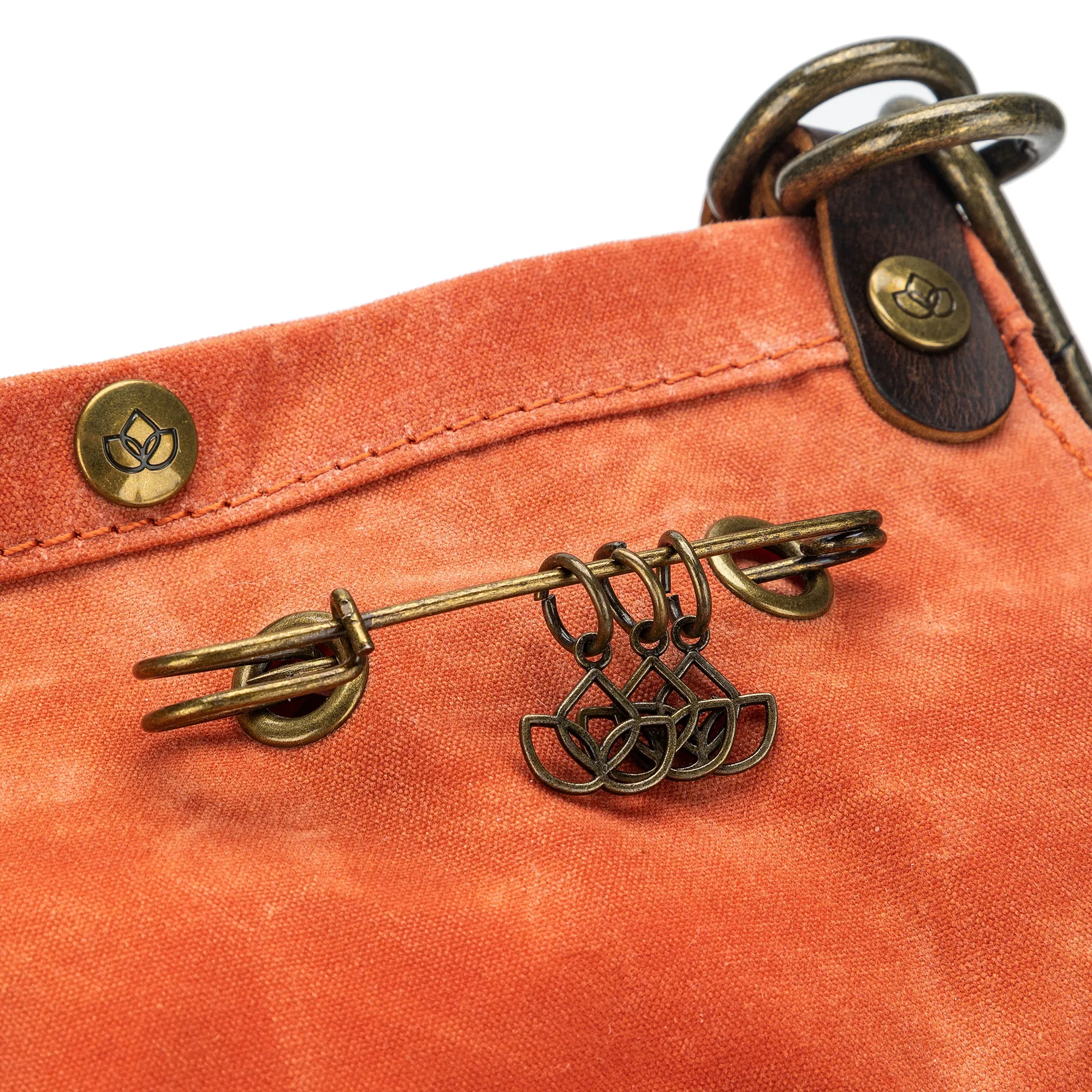Maker's Canvas Rucksack | Orange