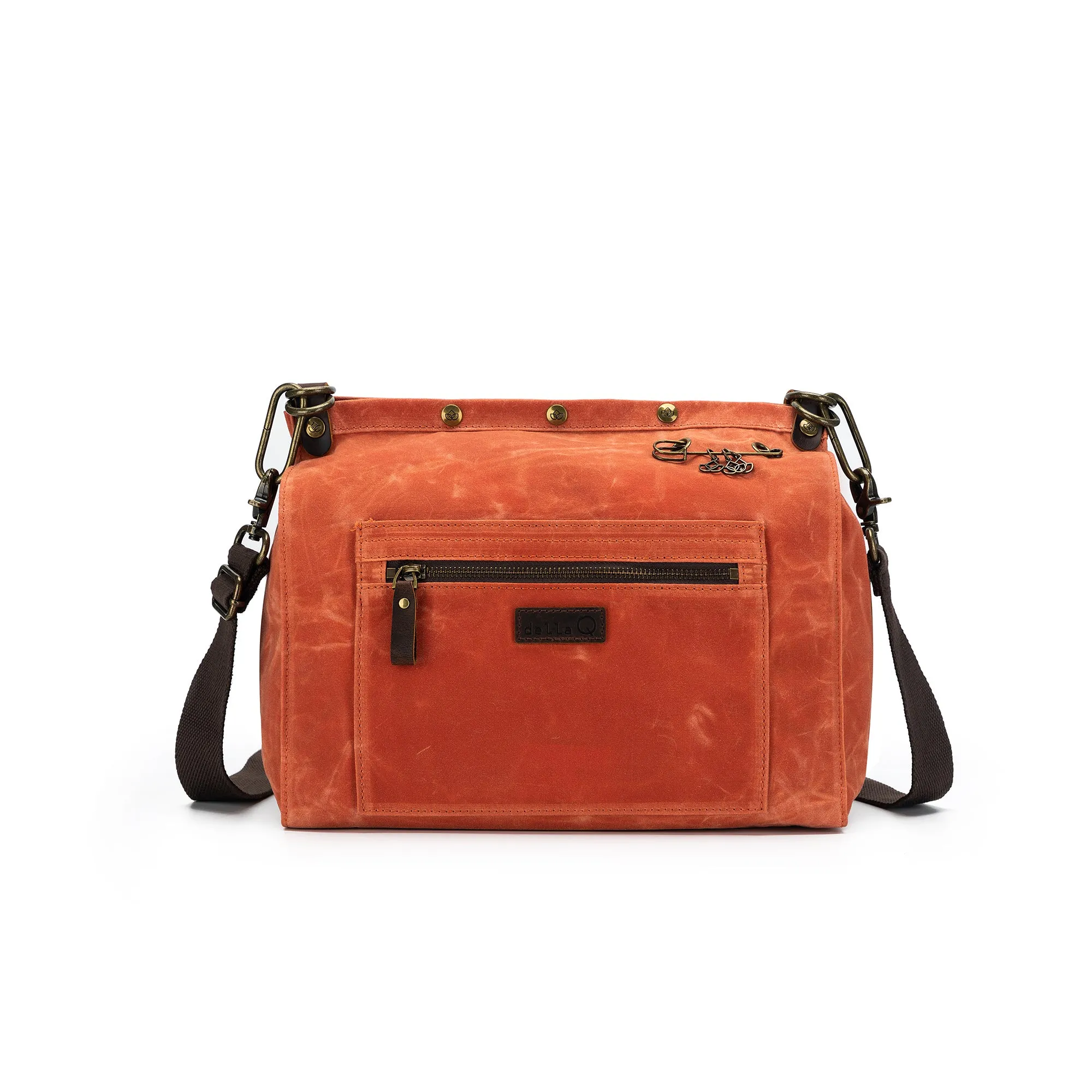 Maker's Canvas Rucksack | Orange