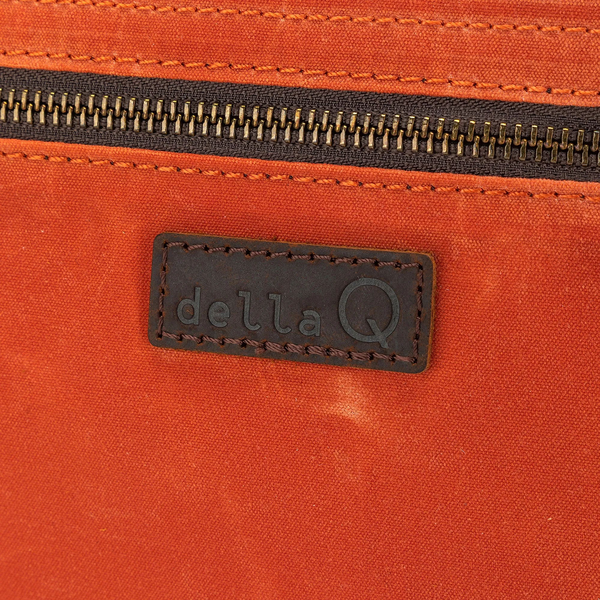 Maker's Canvas Rucksack | Orange