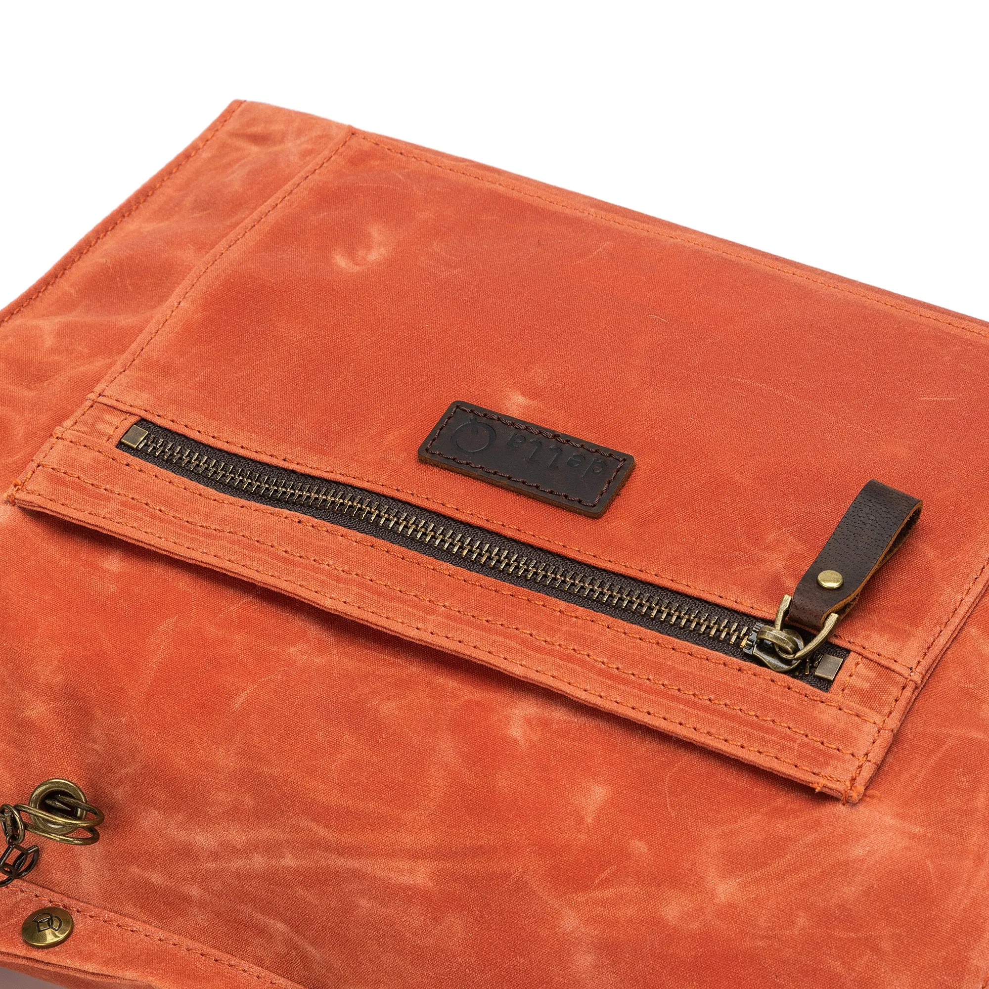 Maker's Canvas Rucksack | Orange