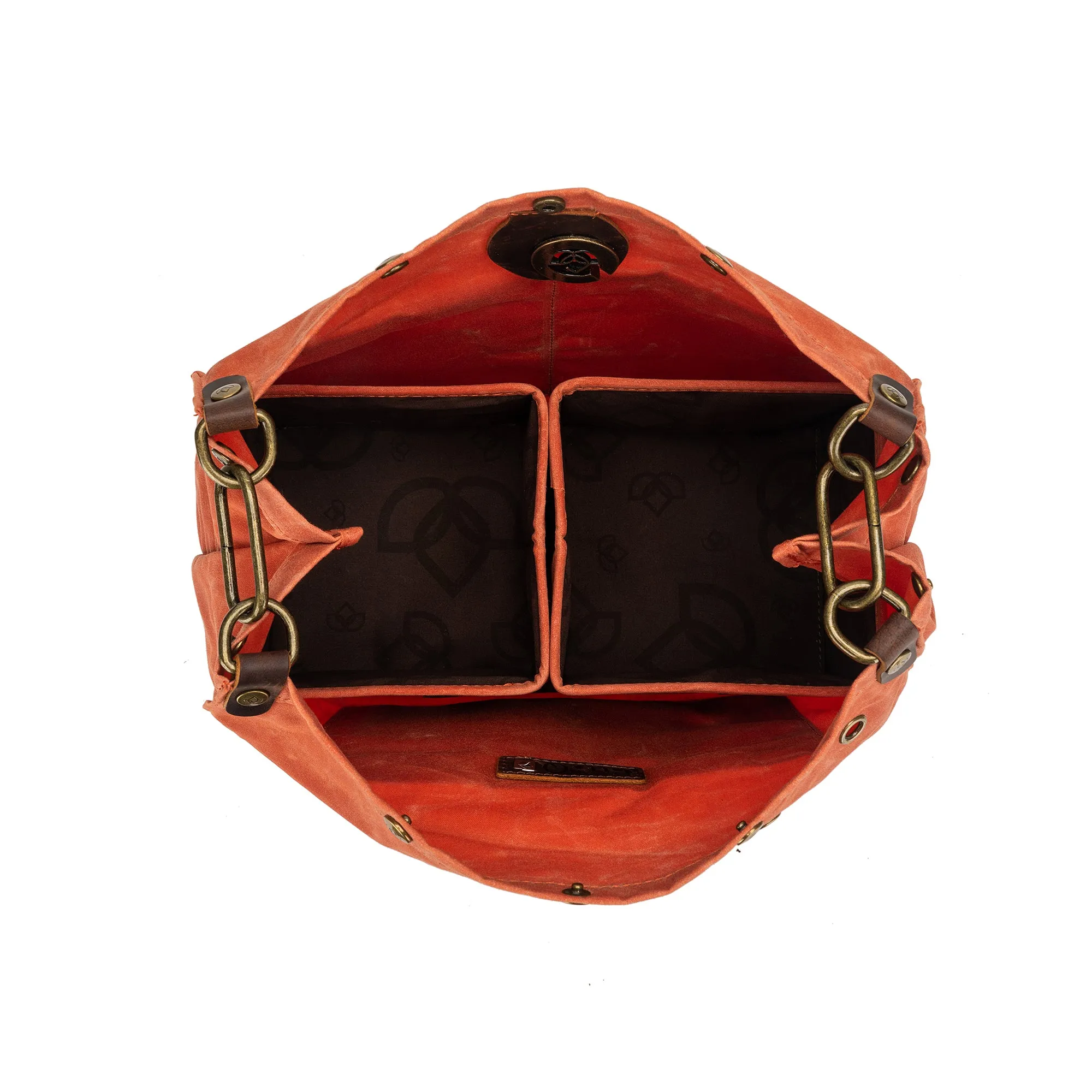 Maker's Canvas Rucksack | Orange