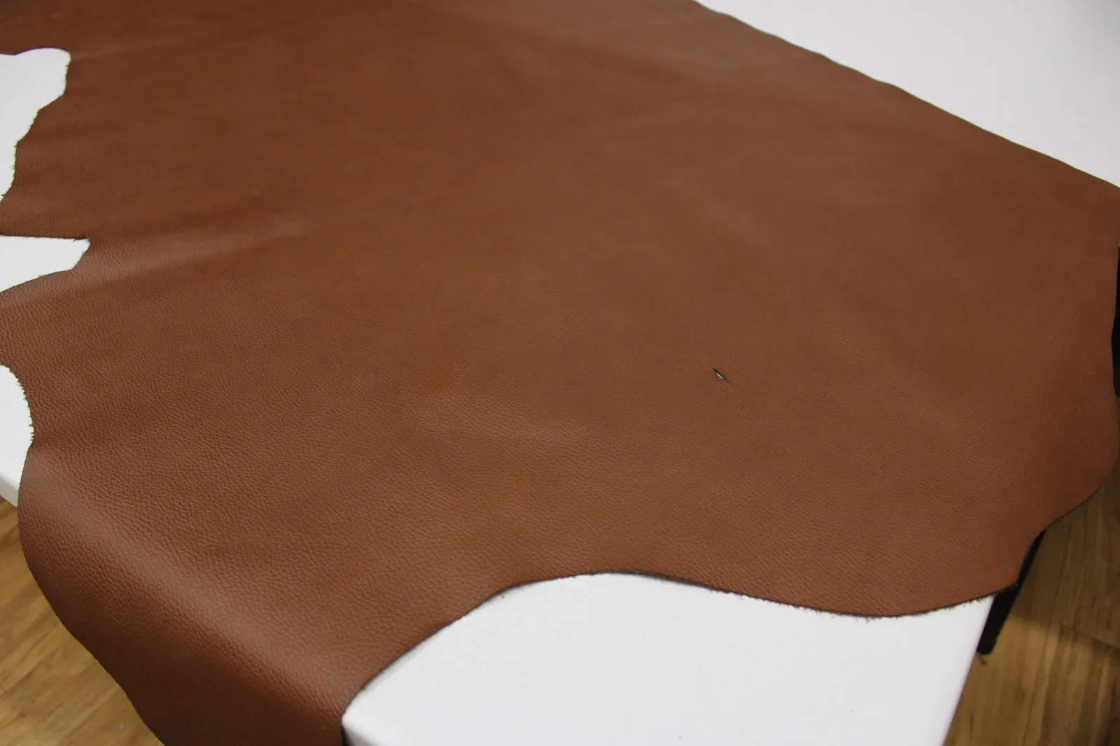 MAPLE COWHIDE LEATHER -  Soft Grain Maple Leather 2.5-3 oz. - Leatherworks, Upholstery, Crafts