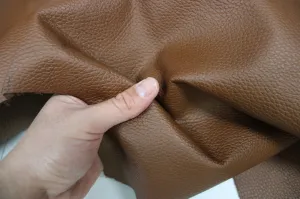 MAPLE COWHIDE LEATHER -  Soft Grain Maple Leather 2.5-3 oz. - Leatherworks, Upholstery, Crafts